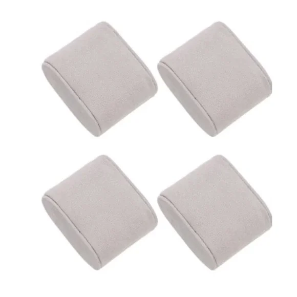 4 Pack Flannelette Bracelet Watch Pillow Jewelry Display Cushion Pillows