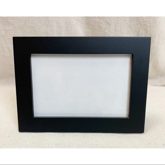 Simple Black Wood Frame Hang or Tabletop