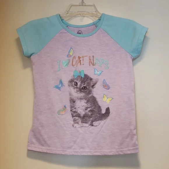 Wondernation cute cat tee