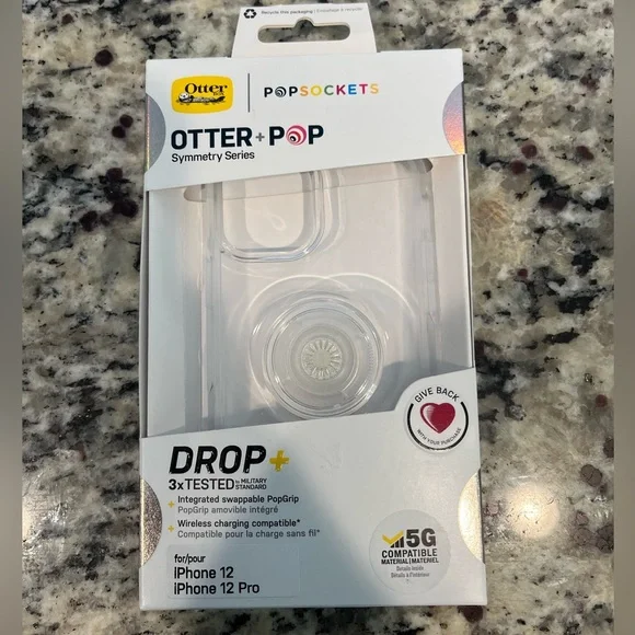 OTTERBOX POP SOCKET iPhone 12/12 Pro Case