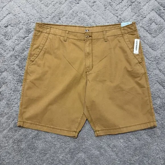 NEW Old Navy Chino Shorts Men 40 Brown Cotton 10