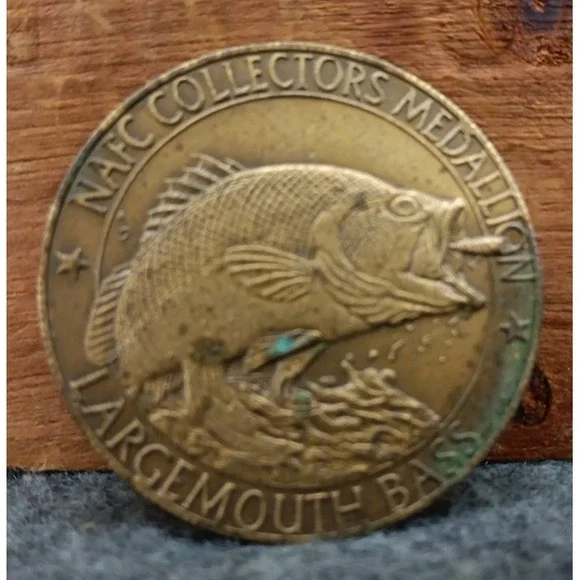 NAFC Collectors Large Mouth Bass Collectors Series 1 Medallion / Coin‎ **READ**