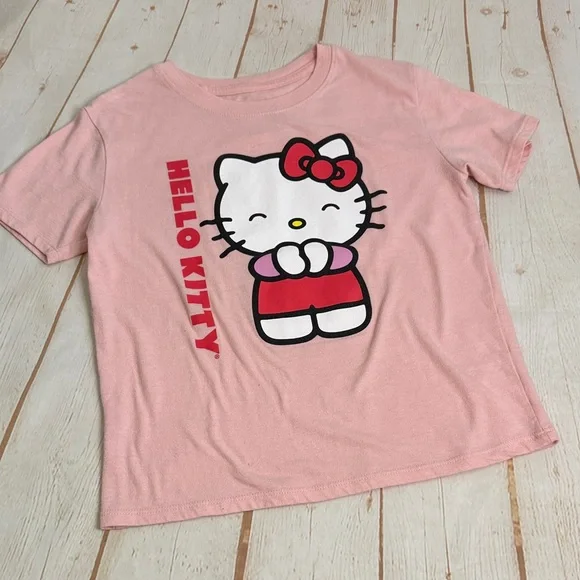 Sanrio Hello Kitty Blush Pink Short Sleeve T-Shirt