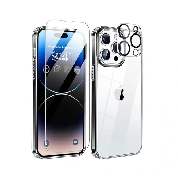 Crystal Clear Slim Protective Case for iPhone 14 Pro Max Case 6.7''