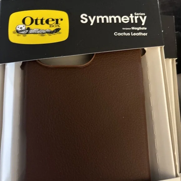 OtterBox Apple iPhone 16 Plus Symmetry Cactus Leather Case MagSafe Rich adobe
