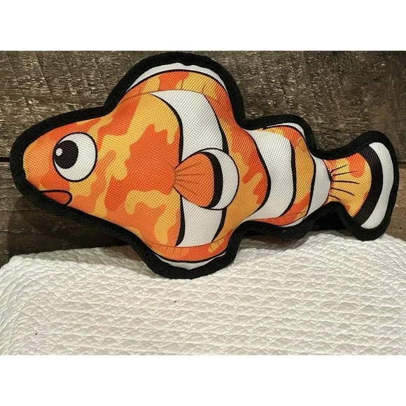 Tuffy Ocean Creature, One Size, Fish‎ Orange & Black NEW