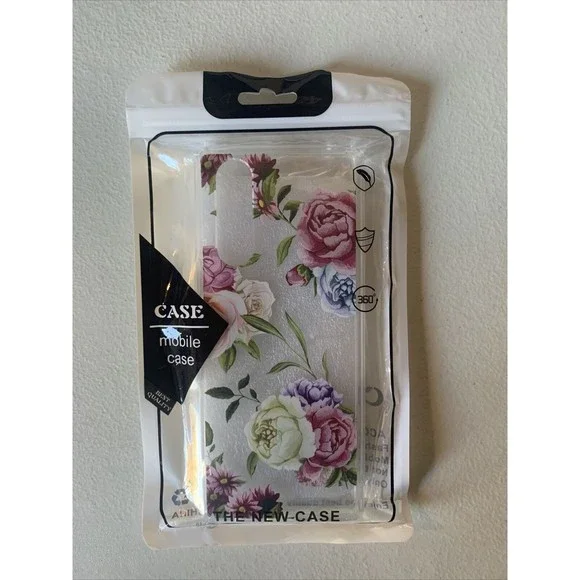 Sony Xperia 5 Clear Case with Rose Design
