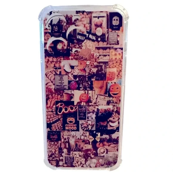 New Aesthetic Phone Case For iPhone 13PRO Retro Boo Case Halloween Fall Design