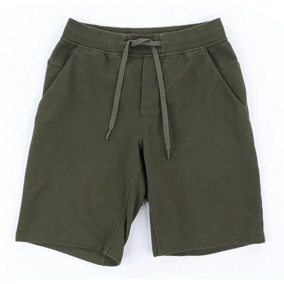Lululemon City Sweat Shorts Mens Small Green 9