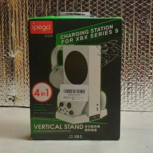 ipega Vertical Charging Station w/Cooling Fan for Xbox Series S