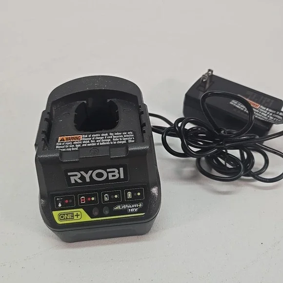 (2) NEW Genuine RYOBI P118B Lithium Ion 18 Volt 18V Compact‎ Battery Chargers