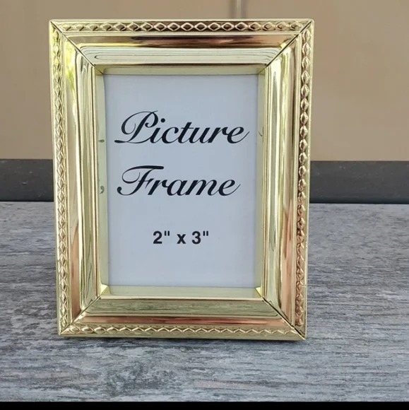 2X3 Classic Gold Picture Frame
