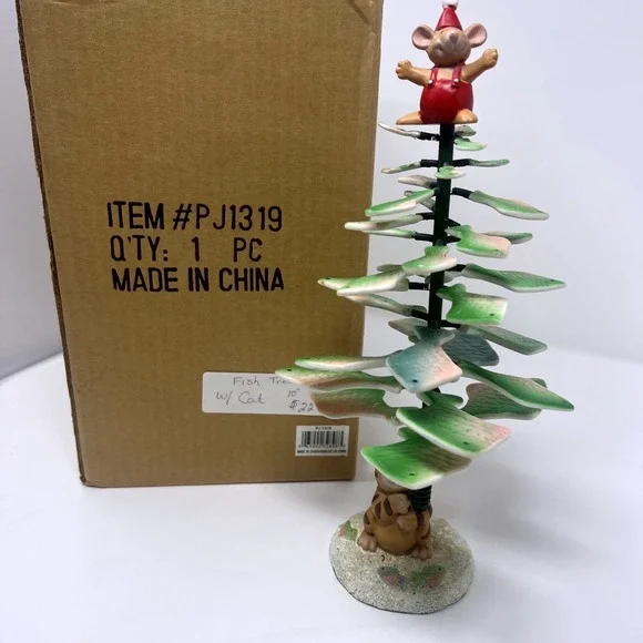 Christmas Cat Chime Fish Tree / Fish Chimes 10