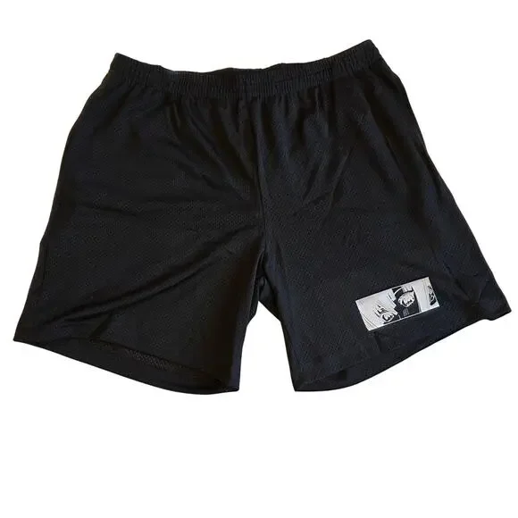 Anime Manga Comic Panel Mesh Gym Shorts Los Angeles Apparel Large