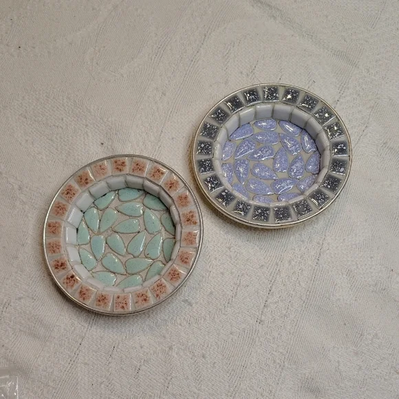 Mosaic Decorative Plates Set