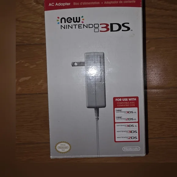 NEW Nintendo OEM 3DS AC Adapter IN BOX PRICE FIRM/FIXED THANK YOU!