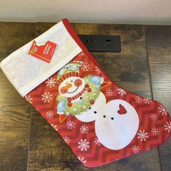 Snowman Christmas Stocking 16