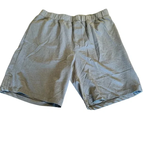 Hurley Men’s Grey Shorts Elastic Waist Size 32
