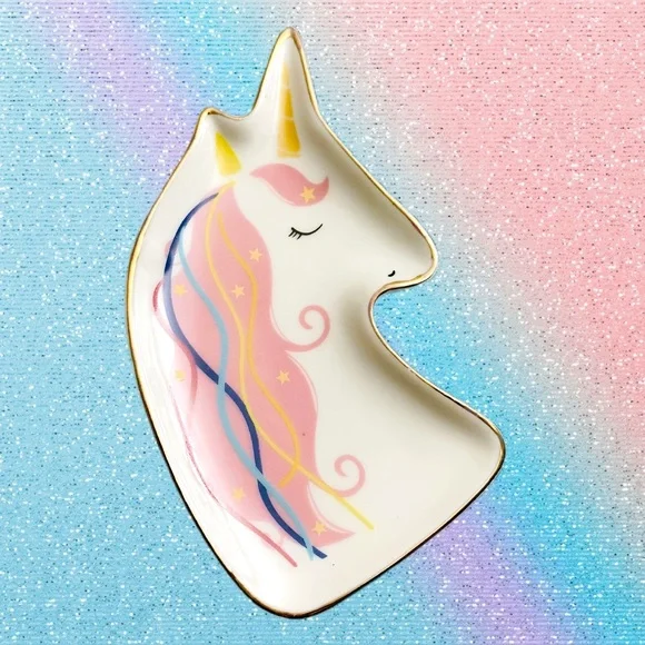UNICORN TRINKET TRAY NWT