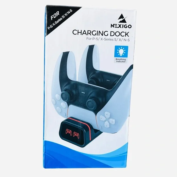Ps5 Switch Xbox Controller Dual Charger By Nexigo charging dock NEW Accessory