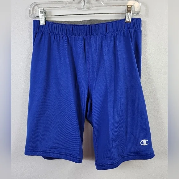 Champion Men's Navy Double Dry Compression Shorts, sz XL