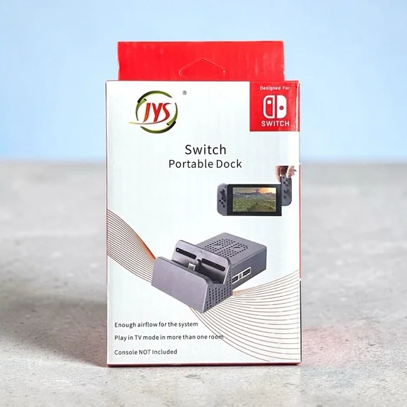 New Portable Dock compact Nintendo Switch charging station