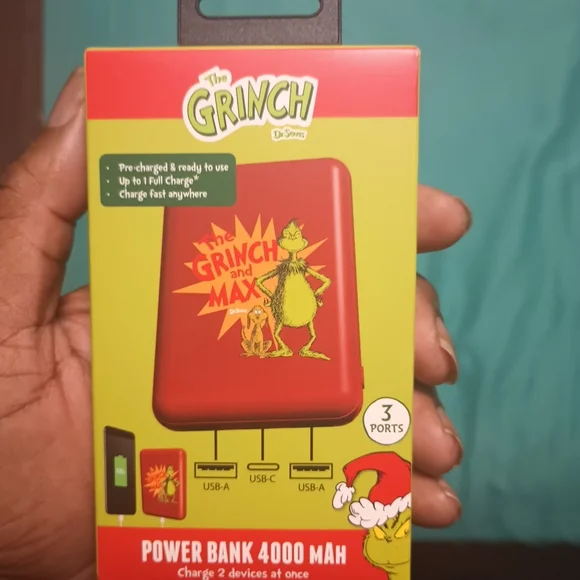 Power Bank 4000 mAh - Red