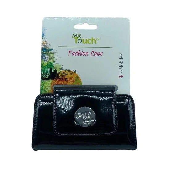 T-Mobile My Touch 3G Phone Fashion Case Black‎ NWT 3