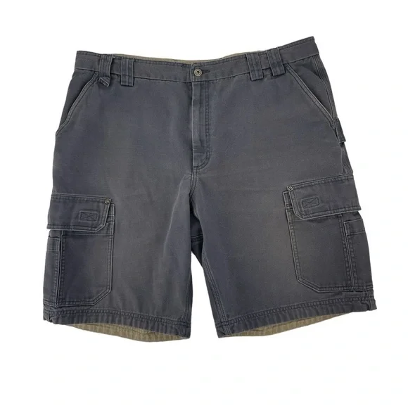 𝅺Duluth flex fire hose cargo utility Shorts Grey SZ 44