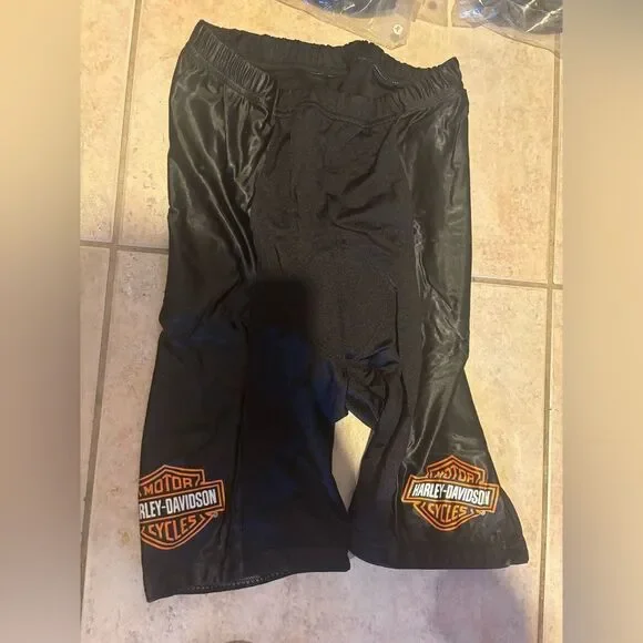Harley-Davidson Black Athletic Shorts