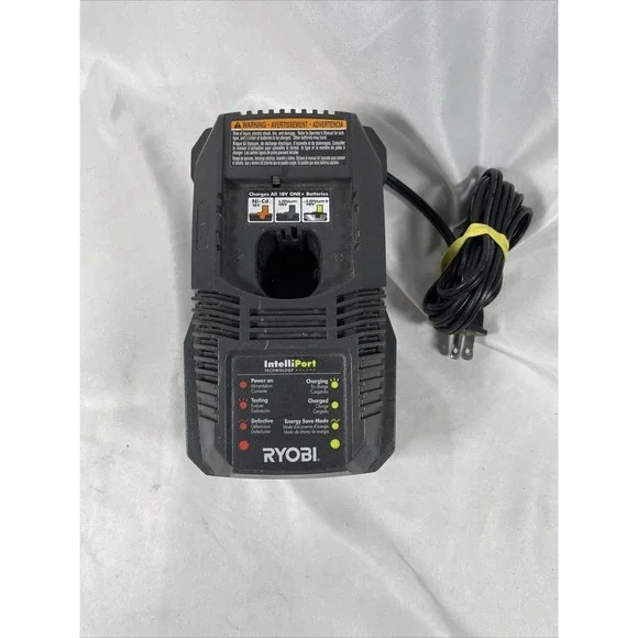 Ryobi One+ P118 18V NiCd Lithium Ion Battery Charger Power Tool Charging Dock