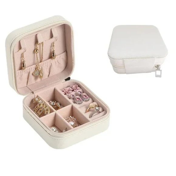 New Travel Jewelry organizer Pearl Color