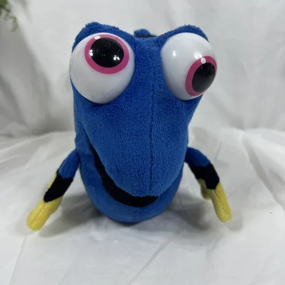 Disney‎ Pixar Finding Dory Plush Coin Bank Blue Yellow Fish Tang