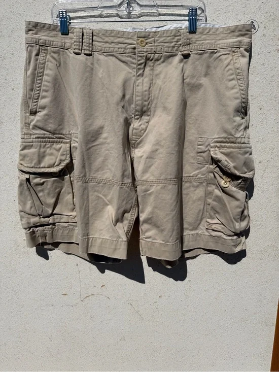 Ralph Lauren Polo Cargo Shorts Men’s 42 Beige Khaki Utility Casual