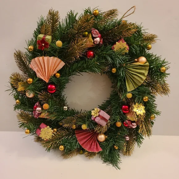 Wreath Martha Stewart Lustous Finery Collection 38