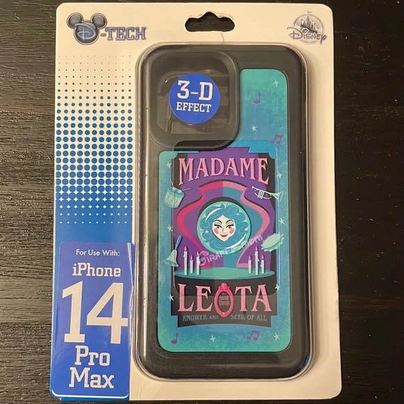Disney Parks D-Tech Madame Leota Haunted Mansion Phone Case IPhone 14 Pro Max