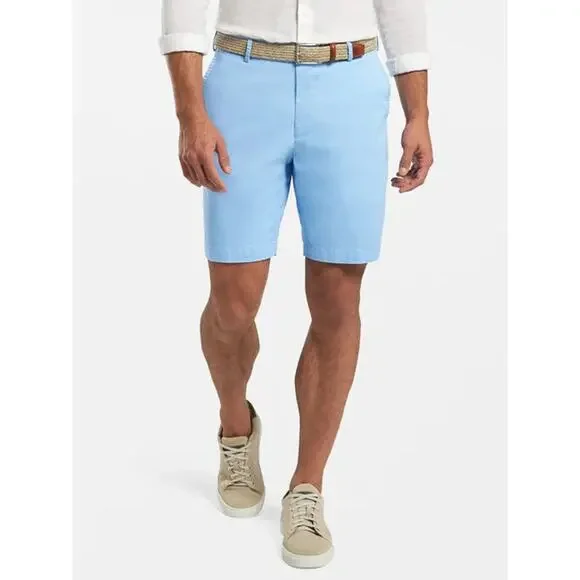 Peter Millar Crown Light Blue Soft Touch Shorts Size 42