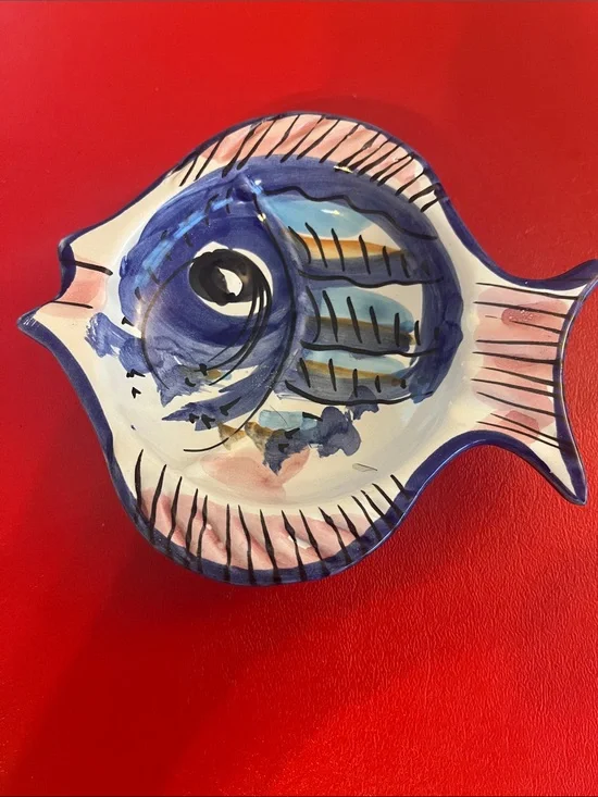 VIETRI ITALY SOLIMENE FISH 6