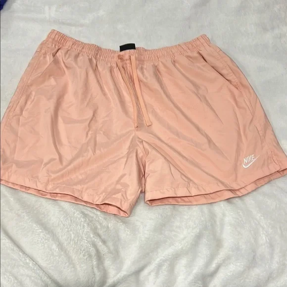 Nike Peach Athletic Shorts Sz XXL