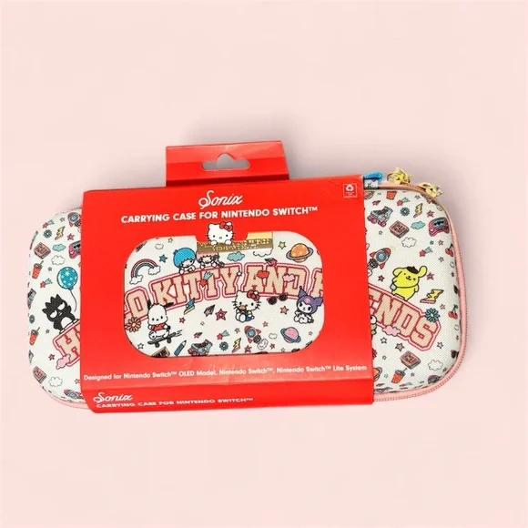 Sonix Hello Kitty Nintendo Switch Case - White and Pink
