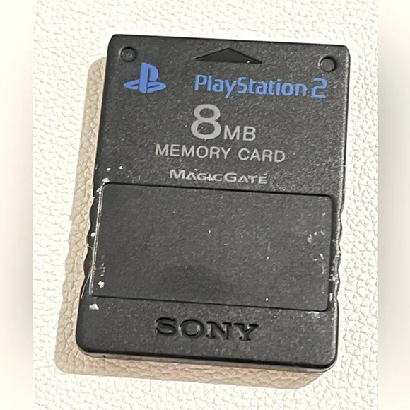 Sony Black PlayStation 2 8MB Memory Card