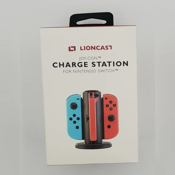 Quad-Charger Compatible for Nintendo Switch, Controller Charging Station