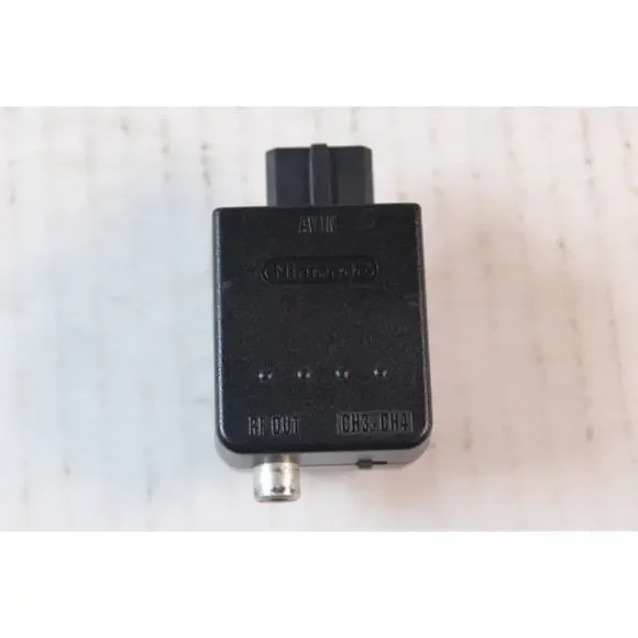 Official Nintendo 64 N64 RF Modulator Adapter OEM Genuine Original NUS-003 USA