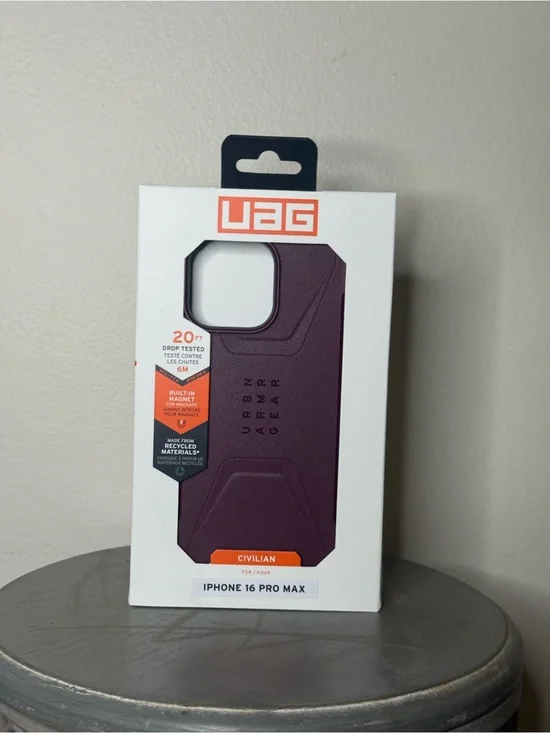 UAG Civilian iPhone 16 Pro Max Case - Plum