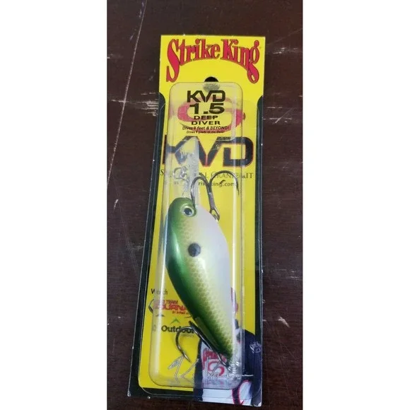 Strike King KVD 1.5 Deep Diver Squarebill Crankbait 