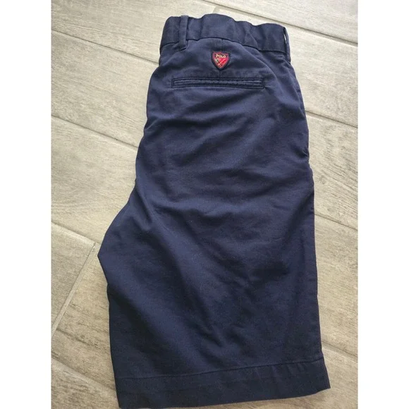 Polo Golf Ralph Lauren Golf Classic Fit Cotton Twill Stretch Shorts Size 30 Blue