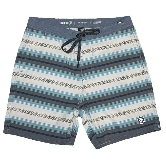 Roark Board Shorts Series Mens 28x6 Blue Chiller 17