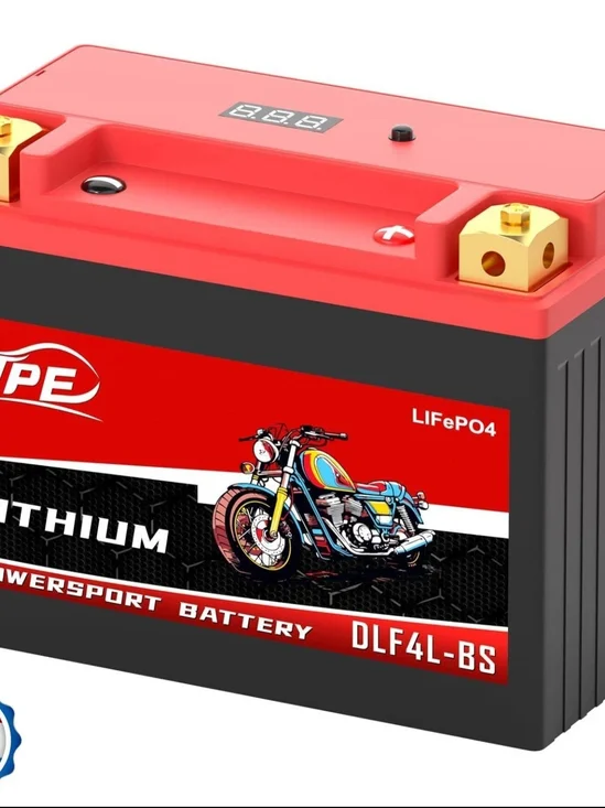 TPE Lithium Powersport Battery DLF4L-BS - LiFePO4