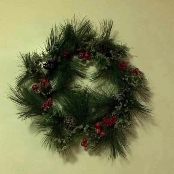 Artificial Christmas wreath