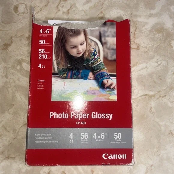 Canon Glossy‎ Photo Paper 4x6